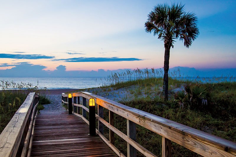 Jax airport to amelia island